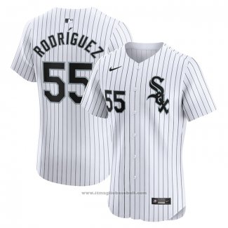 Maglia Baseball Uomo Chicago White Sox Jose Rodriguez Home Elite Bianco