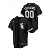 Maglia Baseball Uomo Chicago White Sox Personalizzate Replica Alternato Nero