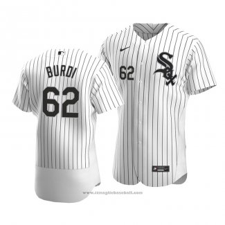 Maglia Baseball Uomo Chicago White Sox Zack Burdi Autentico Primera 2020 Bianco