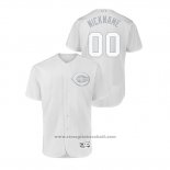 Maglia Baseball Uomo Cincinnati Reds Personalizzate 2019 Players Weekend Autentico Bianco