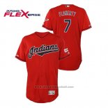 Maglia Baseball Uomo Cleveland Indians Ryan Flaherty 2019 All Star Flex Base Rosso