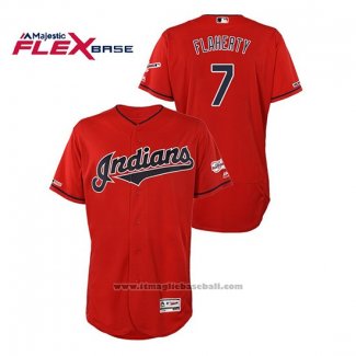 Maglia Baseball Uomo Cleveland Indians Ryan Flaherty 2019 All Star Flex Base Rosso