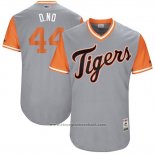 Maglia Baseball Uomo Detroit Tigers 2017 Little League World Series Daniel Norris Grigio