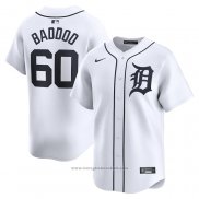 Maglia Baseball Uomo Detroit Tigers Akil Baddoo Home Limited Bianco