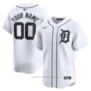 Maglia Baseball Uomo Detroit Tigers Home Limited Personalizzate Bianco