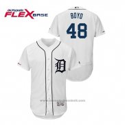 Maglia Baseball Uomo Detroit Tigers Matthew Boyd Flex Base Bianco