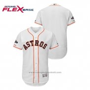 Maglia Baseball Uomo Houston Astros 2019 Postseason Flex Base Bianco