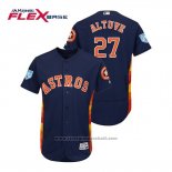 Maglia Baseball Uomo Houston Astros Jose Altuve Flex Base Allenamento Primaverile 2019 Blu