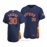 Maglia Baseball Uomo Houston Astros Kyle Tucker Autentico Alternato Blu