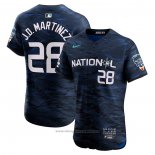 Maglia Baseball Uomo J.D. Martinez All Star 2023 Vapor Premier Elite Blu