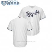 Maglia Baseball Uomo Kansas City Royals 2018 Stars & Stripes Cool Base Bianco