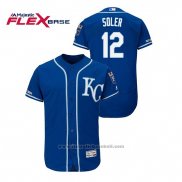 Maglia Baseball Uomo Kansas City Royals Jorge Soler Flex Base Blu