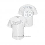 Maglia Baseball Uomo Kansas City Royals Ryan O'hearn019 Players Weekend Brohearn Replica Bianco