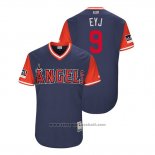 Maglia Baseball Uomo Los Angeles Angels Eric Young Jr. 2018 LLWS Players Weekend Eyj Blu