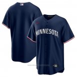 Maglia Baseball Uomo Minnesota Twins Alternato Replica Logo Blu