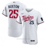 Maglia Baseball Uomo Minnesota Twins Byron Buxton Road Autentico Bianco