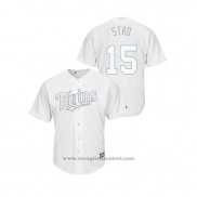 Maglia Baseball Uomo Minnesota Twins Jason Castro 2019 Players Weekend Replica Bianco