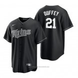 Maglia Baseball Uomo Minnesota Twins Tyler Duffey Replica 2021 Nero