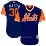 Maglia Baseball Uomo New York Mets 2017 Little League World Series Michael Conforto Blu