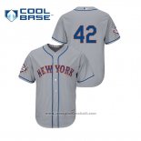 Maglia Baseball Uomo New York Mets 2019 Jackie Robinson Day Cool Base Grigio