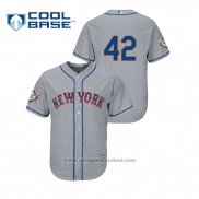 Maglia Baseball Uomo New York Mets 2019 Jackie Robinson Day Cool Base Grigio