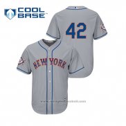 Maglia Baseball Uomo New York Mets 2019 Jackie Robinson Day Cool Base Grigio