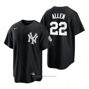 Maglia Baseball Uomo New York Yankees Greg Allen Replica 2021 Nero