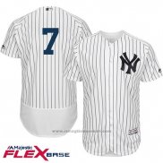 Maglia Baseball Uomo New York Yankees Mickey Mantl Autentico Collection Flex Base Bianco