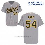 Maglia Baseball Uomo Oakland Athletics Sonny Gray 54 Grigio Cool Base