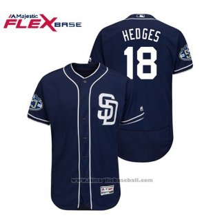 Maglia Baseball Uomo Padres Austin Hedges 50 Aniversario Alternato Flex Base Blu