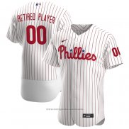 Maglia Baseball Uomo Philadelphia Phillies Primera Pick-A-player Retired Roster Autentico Bianco