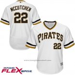 Maglia Baseball Uomo Pittsburgh Pirates Andrew Mccutchen Autentico Collection Flex Base Bianco