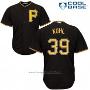 Maglia Baseball Uomo Pittsburgh Pirates Chad Kuhl Nero Cool Base