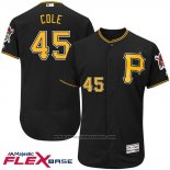 Maglia Baseball Uomo Pittsburgh Pirates Gerrit Cole Nero Flex Base Autentico Collection