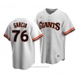 Maglia Baseball Uomo San Francisco Giants Jarlin Garcia Cooperstown Collection Primera Bianco