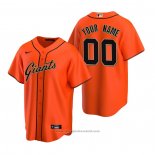 Maglia Baseball Uomo San Francisco Giants Personalizzate Replica Alternato Arancione