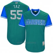 Maglia Baseball Uomo Seattle Mariners 2017 Little League World Series Tony Zych Verde