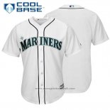 Maglia Baseball Uomo Seattle Mariners Bianco Cool Base1