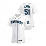 Maglia Baseball Uomo Seattle Mariners Ichiro Suzuki Autentico 2020 Primera Bianco