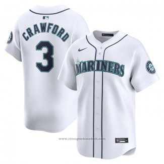 Maglia Baseball Uomo Seattle Mariners J.p. Crawford Home Limited Bianco