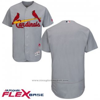 Maglia Baseball Uomo St. Louis Cardinals Adam Wainwright Replica Road Grigio