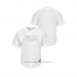 Maglia Baseball Uomo Tampa Bay Rays 2019 Players Weekend Replica Bianco1