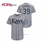 Maglia Baseball Uomo Tampa Bay Rays Kevin Kiermaier 150 Anniversario Autentico Flex Base Grigio