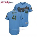 Maglia Baseball Uomo Toronto Blue Jays Danny Duffy 2018 Memorial Day Flex Base Blu