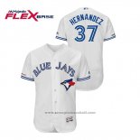 Maglia Baseball Uomo Toronto Blue Jays Teoscar Hernandez Autentico Flex Base Bianco