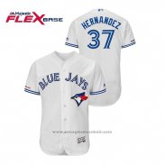 Maglia Baseball Uomo Toronto Blue Jays Teoscar Hernandez Autentico Flex Base Bianco