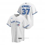 Maglia Baseball Uomo Toronto Blue Jays Teoscar Hernandez Replica Primera Bianco