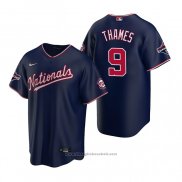 Maglia Baseball Uomo Washington Nationals Eric Thames Replica Blu