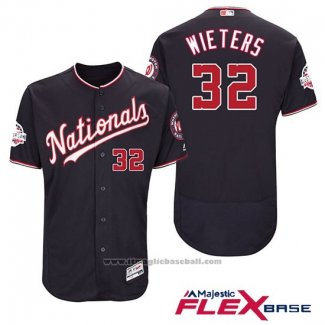 Maglia Baseball Uomo Washington Nationals Matt Wieters Blu 2018 All Star Alternato Flex Base