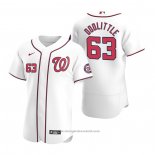 Maglia Baseball Uomo Washington Nationals Sean Doolittle Autentico Primera 2020 Bianco